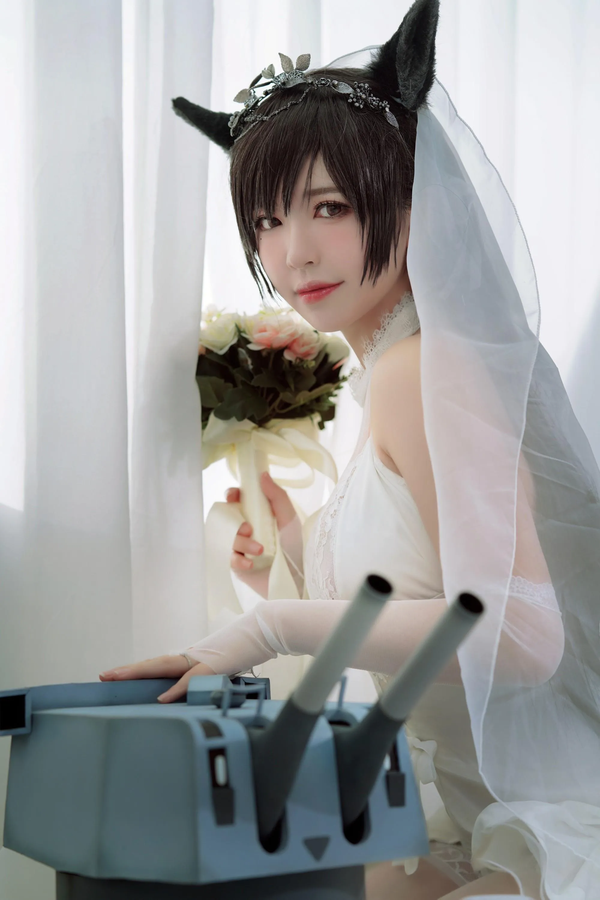 半半子 – NO.25 爱宕花嫁 [30P]插图5
